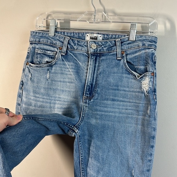 Paige Noella Sonic Destructed Jeans Size 29 - Picture 6 of 16